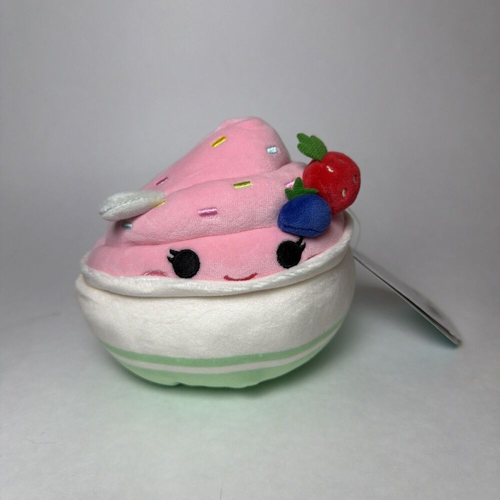 Squishmallows 5" Angelica Frozen Yogurt Blueberry Strawberry Scented W Tag